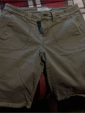torrid Olive Green Bermuda Shorts